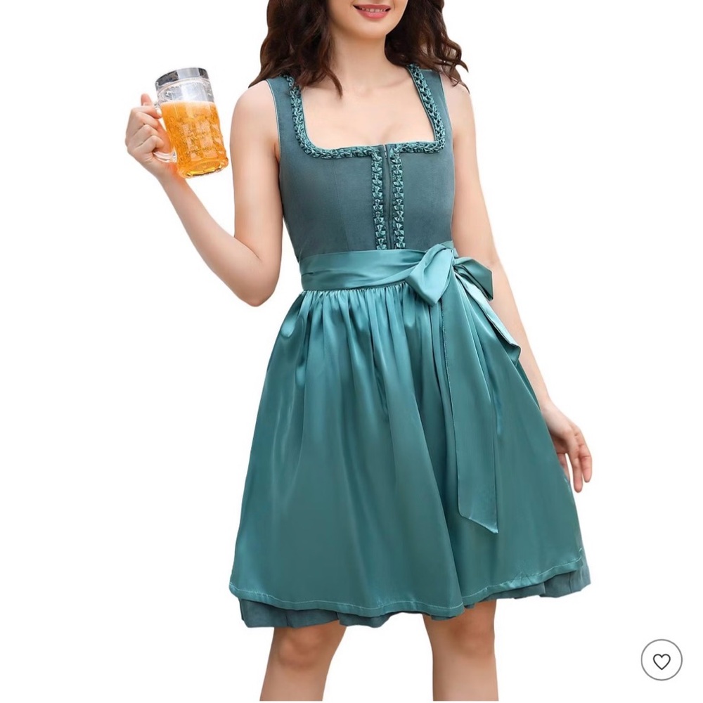 Blue Dirndl Dress Oktoberfest